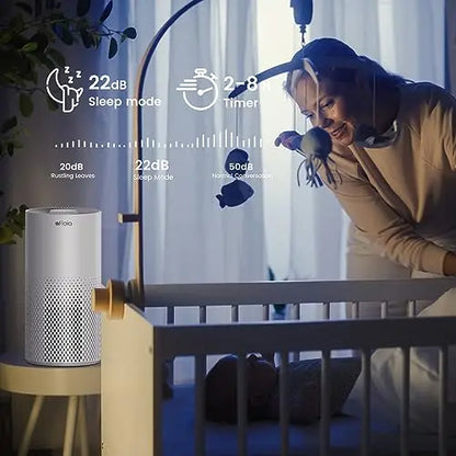 Afloia Large-Room Air Purifier  H13 True HEPA Filtration for Spaces up to 1,076 Sq Ft