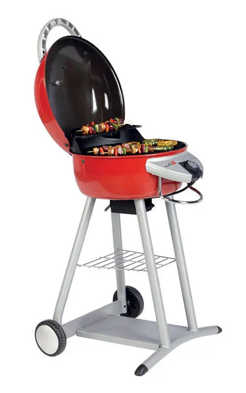 Char-Broil Patio Bistro Electric Grill  Compact Red Outdoor Cooking Solution