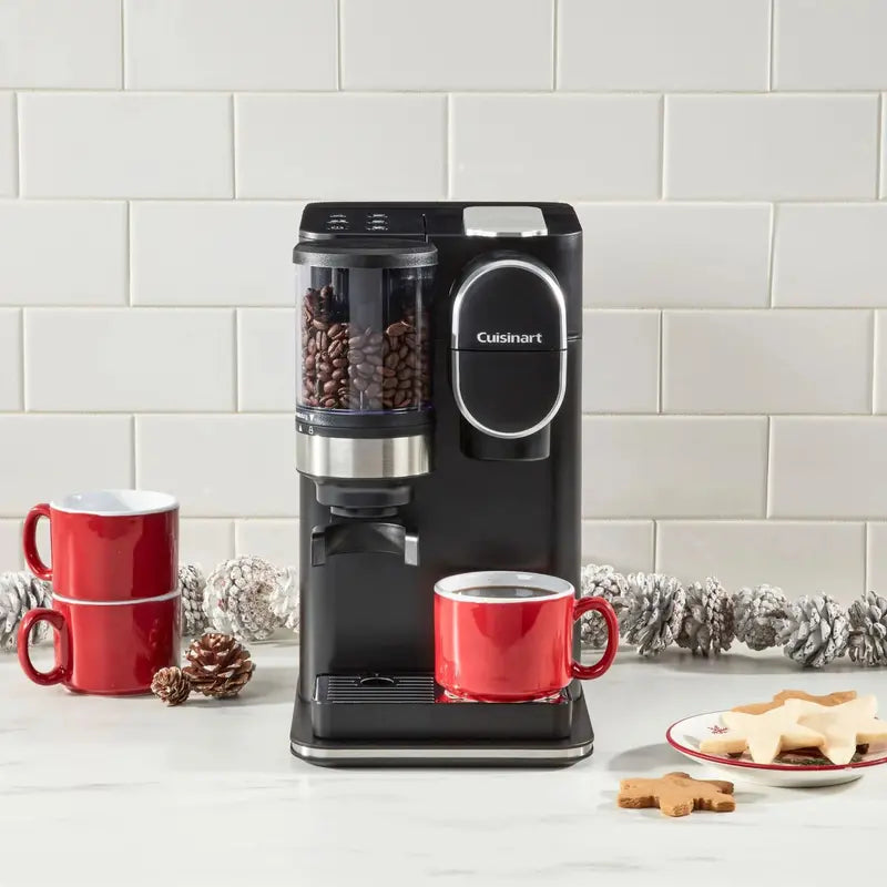 Cuisinart Single-Serve Coffee Maker with Integrated Grinder