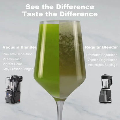 KitchenAid Quiet Professional Vacuum Blender  1500W Commercial-Grade Smoothie Maker with 56-Oz Jar