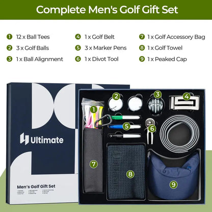 Complete Golf Accessory Set for Men and Women  Essential On-Course Gear Bundle