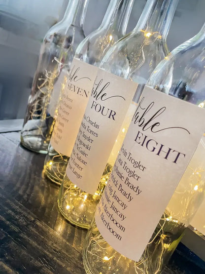 Custom Printable Wine Bottle Labels for Special Occasions