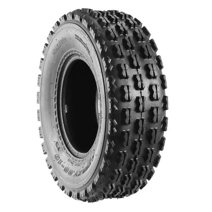 Set of 2 Maxauto 22¡Á7-10 22-7-10 Front ATV Tires Quad Sport ATV UTV Tires 22x7x10 4-Ply Mud Sand Snow and Rock Tires Tubeless Knobby Sport Tires