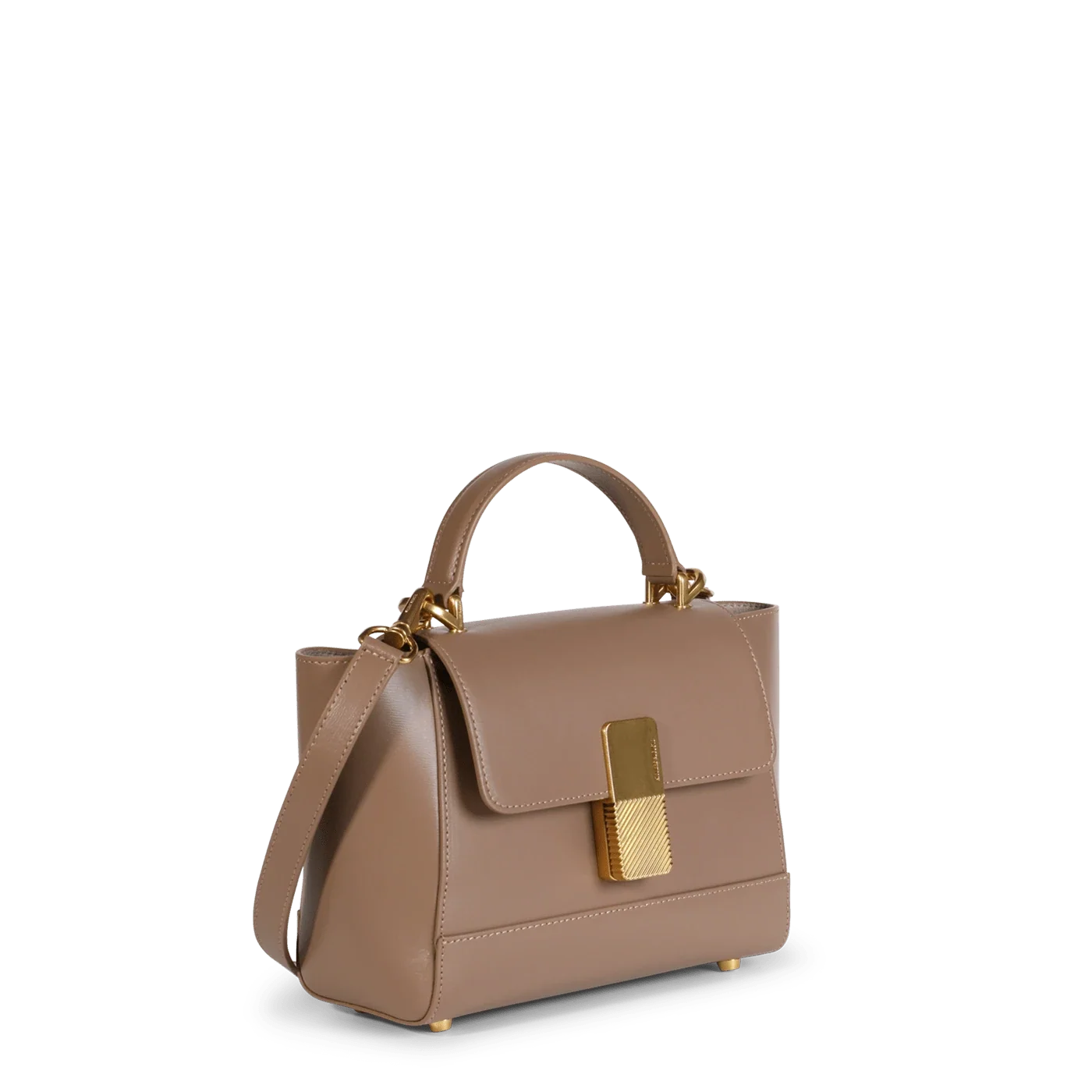 Mini Marly - Cuir Box Taupe