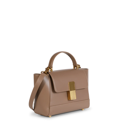 Mini Marly - Cuir Box Taupe