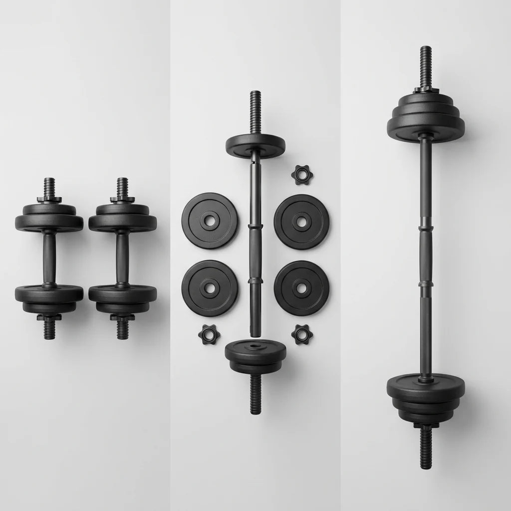 Set Haltères Reglables 30Kg