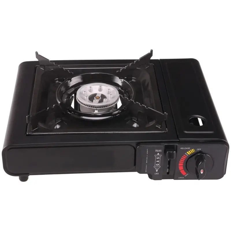 8500 BTU Portable Butane Stove  Compact Outdoor Cooking Solution for Camping and Emergencies