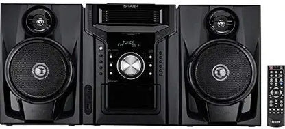 CD-BH950 5-Disc Mini Shelf System: 240W Speakers, Cassette Player & Bluetooth Audio