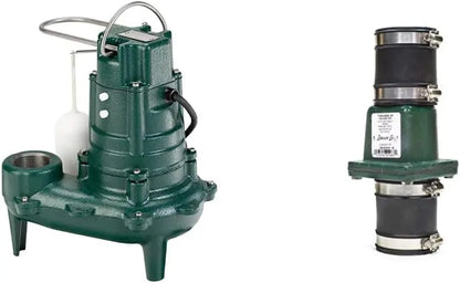 1/2 HP Automatic Submersible Sewage Pump  Heavy-Duty Effluent & Dewatering Solution for Residential or Commercial Use
