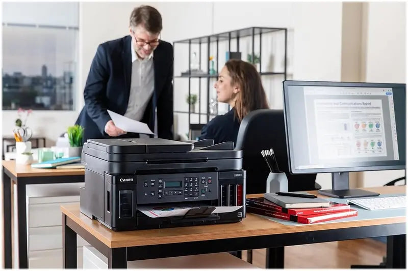 EcoTank Wireless All-in-One Printer  Super Tank Ink System with Copy, Scan, Fax, ADF & Mobile Printing