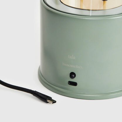 The Muse 1.0 Portable Lamp in Pleasure Garden Green - Set of 2