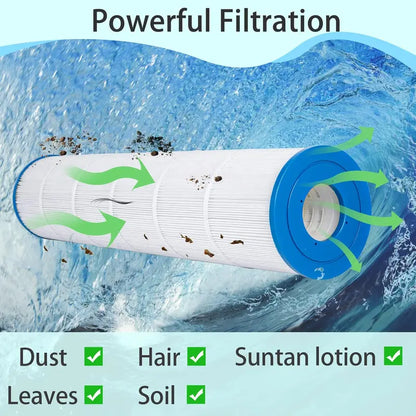 Pentair Clean & Clear Plus 520 Pool Filter Cartridge Replacement, 520 sq.ft, Compatible with Pleatco PCC130, Unicel C-7472, Filbur FC-1978