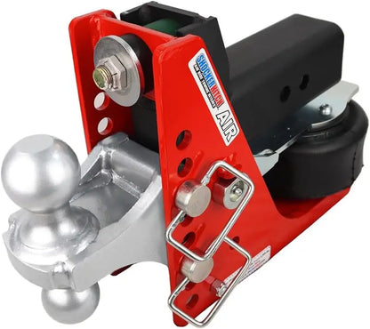 Air Hitch Dual-Ball Mount  Supports 2″ & 2-5/16″ Couplers, Rated for 12,000 lbs