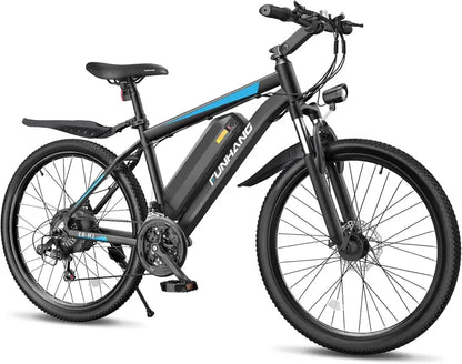 1000W High-Performance Electric Mountain Bike — 50-Mile Range, 21.7 mph