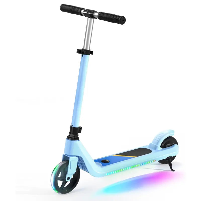 Kids’ Electric Scooter (Ages 610) with Glow-in-the-Dark Wheels & Speed Control