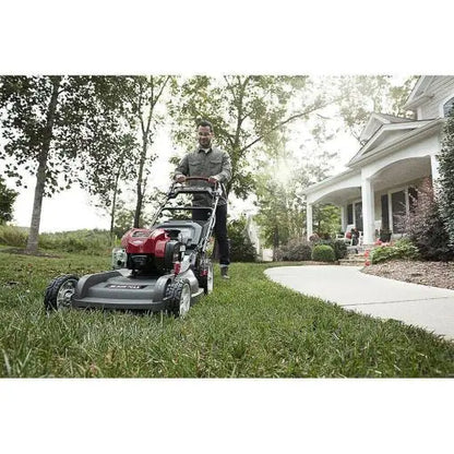 YARDMAX 22″ 3-in-1 Self-Propelled Lawn Mower  201cc Engine, CVT Drive, Height-Adjustable Cutting