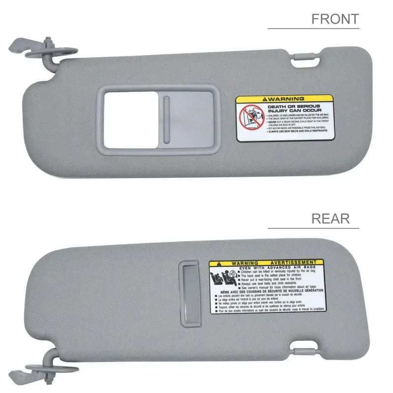 For Hyundai Elantra 2011 2012 2013 2014 2015 Driver Left Side Gray Sun Visor Makeup Mirror