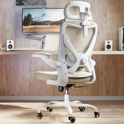 Ergonomic Gaming Desk and Chair Set with Lumbar Support and Adjustable Headrest