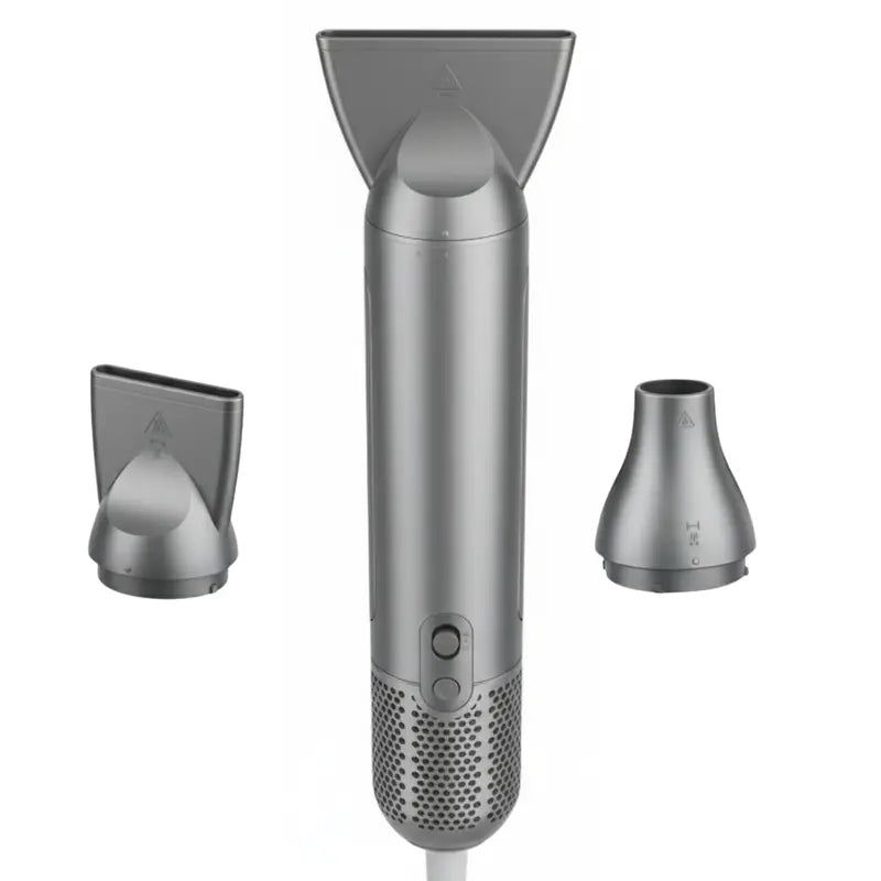 High-Velocity Handheld Dog Grooming Dryer with Multi-Nozzle Set
