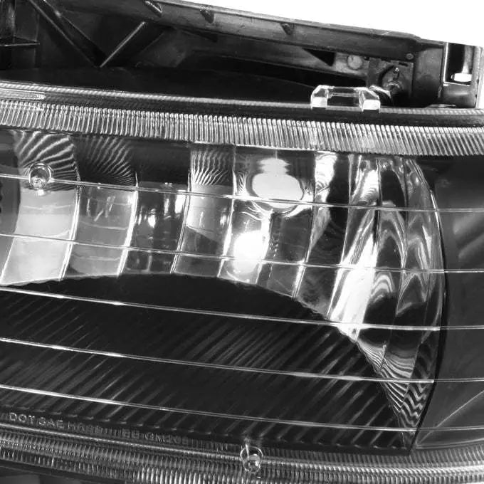 Chevy Suburban/Tahoe 2000-2006 Black Headlights & LED Tail Lights Set, DOT Approved