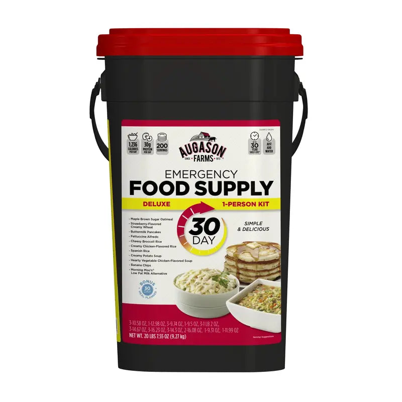 Augason Farms 30-Day Emergency Food Supply  20 lb 7.55 oz Deluxe Survival Kit