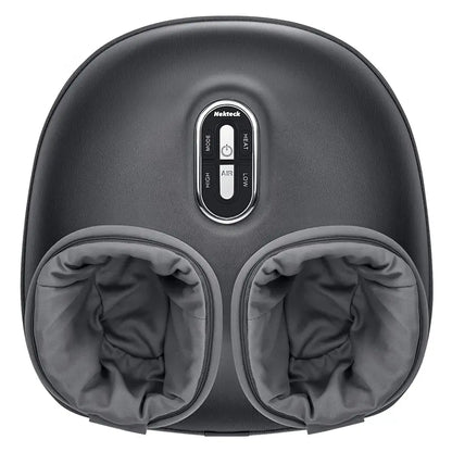 Nekteck Shiatsu Foot Massager with Heat, Adjustable Air Compression & Deep-Kneading Nodes