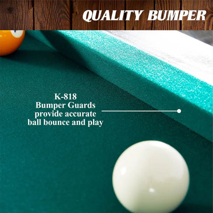 Barrington Billiard 84″ Arcade Pool Table with Bonus Dartboard Set, Green