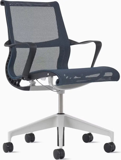 Setu Chair with Armrests  Flexible Kinetic Support &amp; Four-Way Adjustable Arms