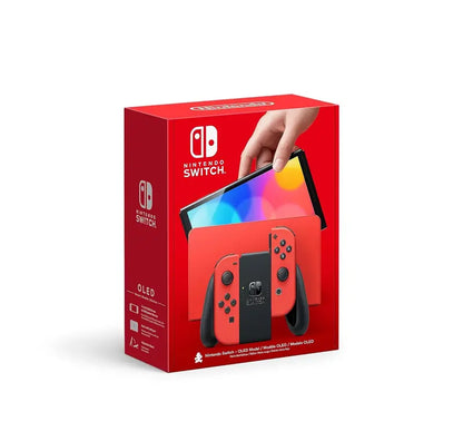 Renewed Nintendo Switch OLED Model  Includes White Joy-Con Controllers and Enhanced Display