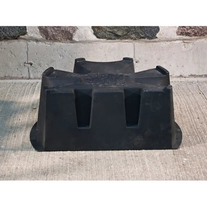 RTS Home Accents Flat Back Rain Barrel Stand, Black Color