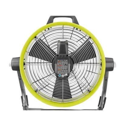 RYOBI ONE+ 18V Hybrid 18 in. Air Cannon Drum Fan P3340