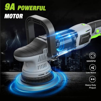 WORKPRO 6-Inch 1080W Dual-Action Buffer Polisher Kit