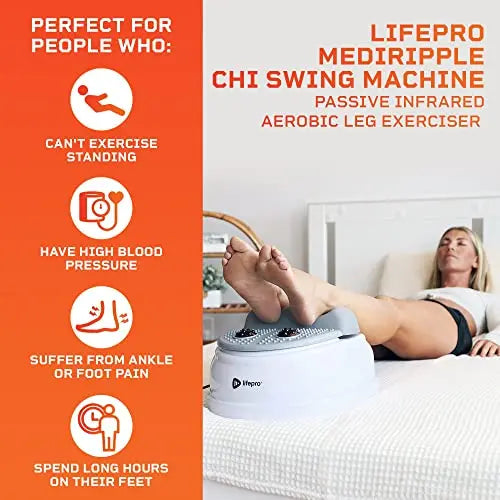 LifePro Chi Swing Machine for Passive Aerobic Leg Exercises