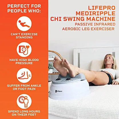 LifePro Chi Swing Machine for Passive Aerobic Leg Exercises