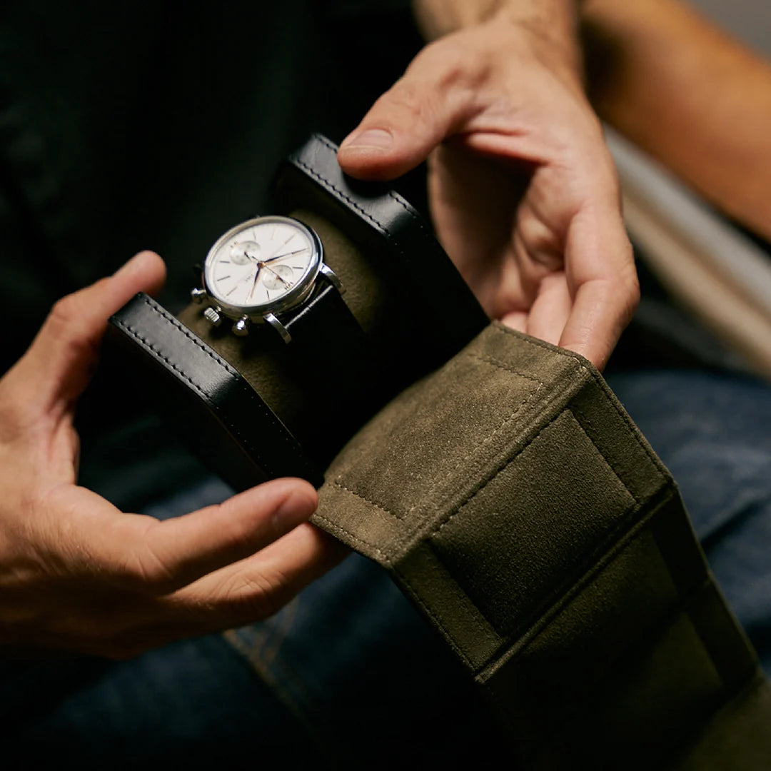 Single Watch Roll - Black