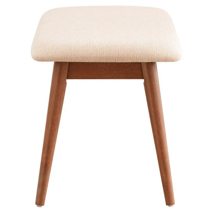 Weston Home Chelsea Upholstered Bench, Beige
