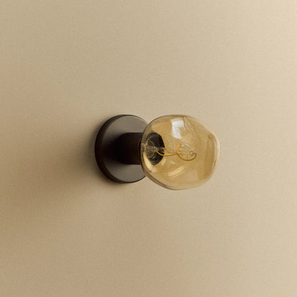 Lochan Wall Light in Graphite + Voronoi I