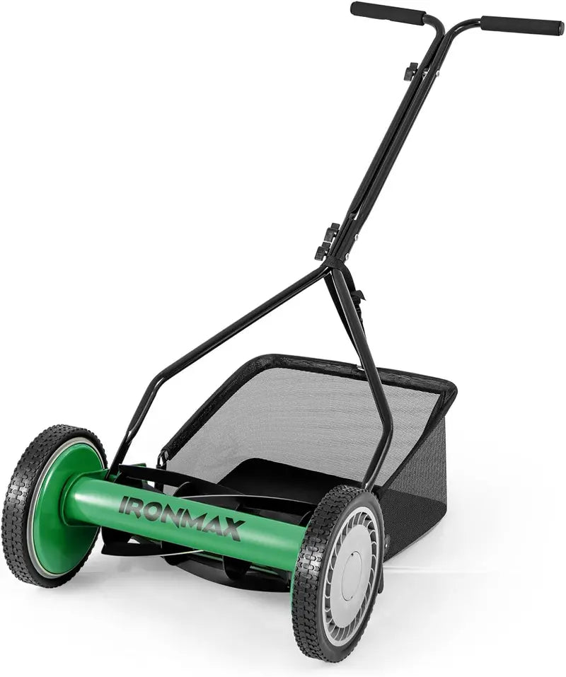 14-Inch Cordless Walk-Behind Grass Trimmer  5-Blade Precision Cutting System