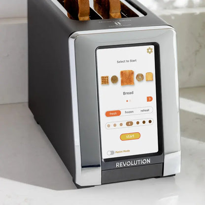 Revolution Cooking InstaGLO R810 Toaster  Matte Black Finish with Rapid Glow Technology