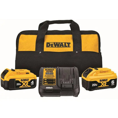 20V MAX XR 4-1/2 in. Cordless Angle Grinder with 6Ah & 4Ah Batteries  DCB246CKWCG405B
