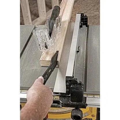 DEWALT DW745 10-Inch Compact Jobsite Table Saw  32.5-Inch Rip Capacity, 15-Amp Motor, Rolling Stand Included