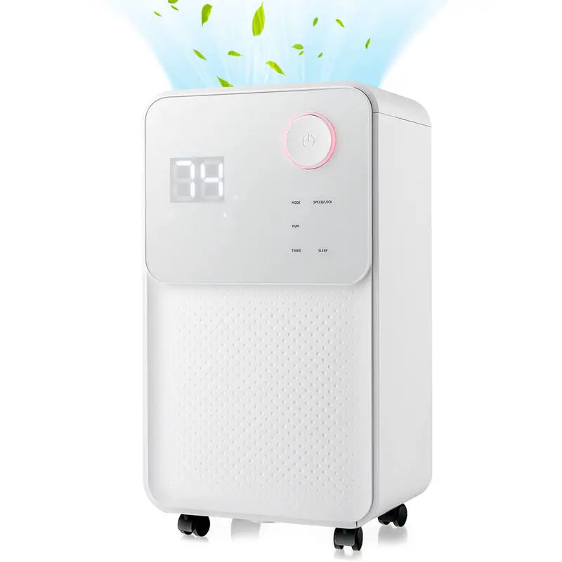 2000 Sq. Ft Smart Dehumidifier with Dual Drainage Options & Four Operation Modes