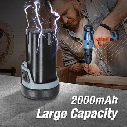 WORKPRO 12V 2.0Ah Li-ion Rechargeable Battery Pack