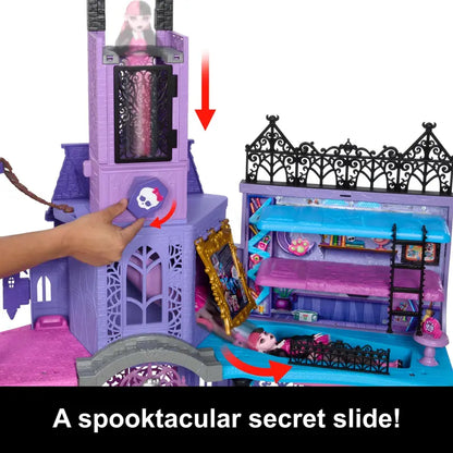 Monster High Haunted High School Playset with 35+ Accessories & 7+ Interactive Areas