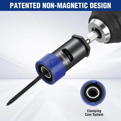 WORKPRO Drywall Screw Setter & Extractor — Universal 1/4″ Impact Bit Holder for Standard Drivers