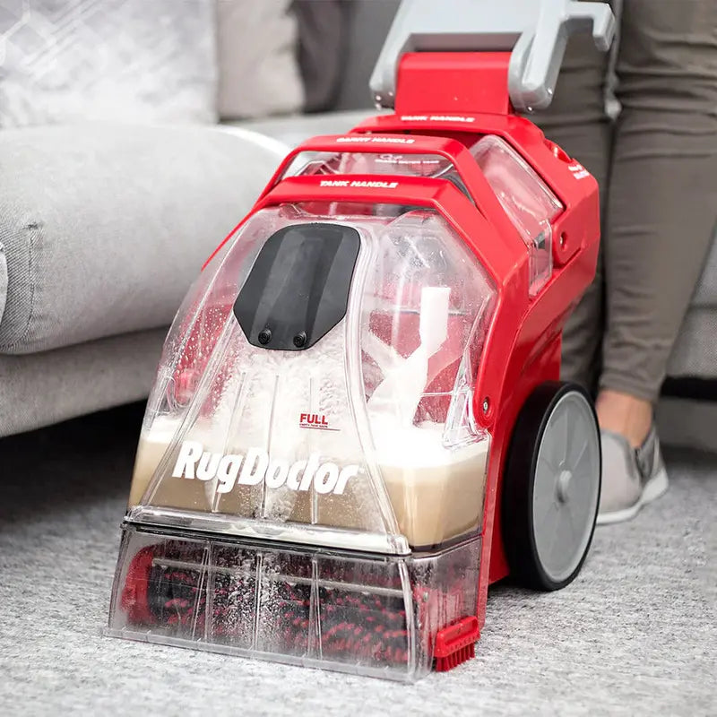 Rug Doctor Deep-Clean Carpet Cleaner  Includes Two 1-Liter Detergent Bottles