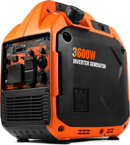 WEN 3600-Watt Dual-Fuel Inverter Generator  Lightweight, RV-Ready Portable Power Source