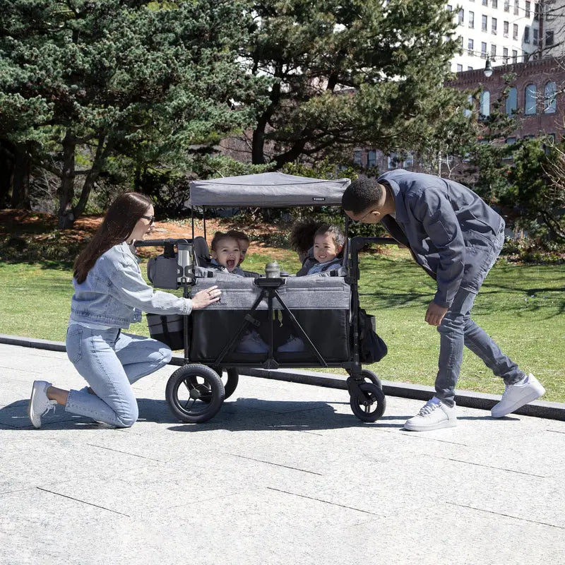 Delta Children’s Jeep Wrangler 4-Seater Stroller Wagon  Deluxe Edition