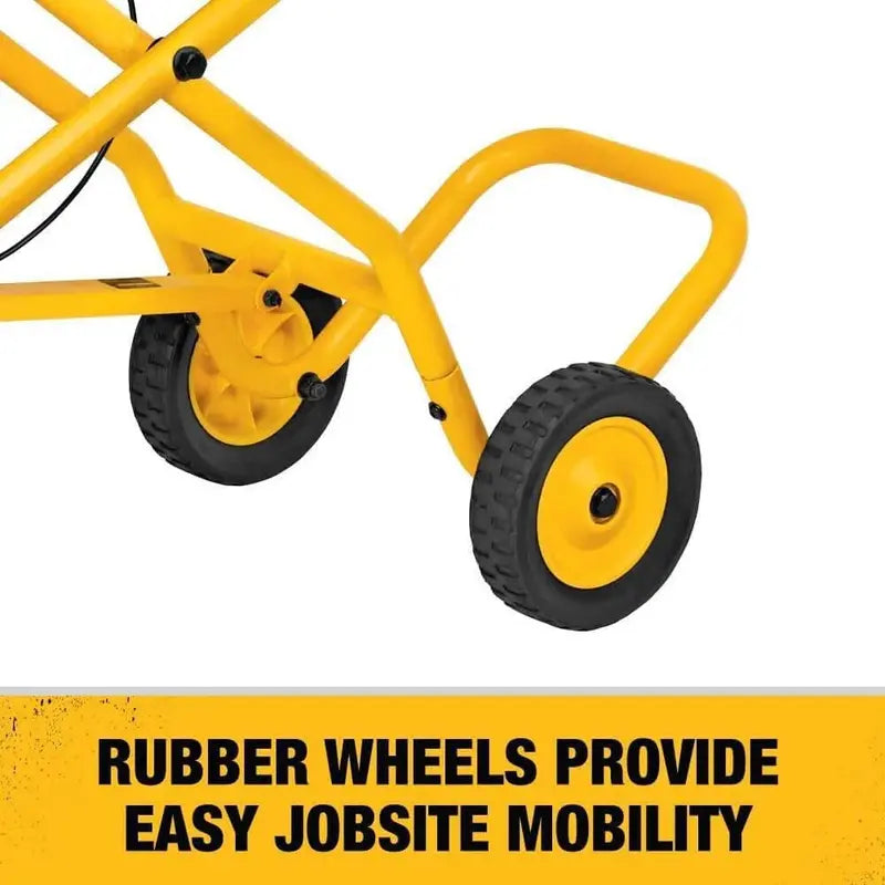 DEWALT DWX726 Miter Saw Stand  Mobile, Adjustable, and Foldable Design