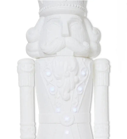 2025 Holiday Time 75″ Lighted & Musical Nutcracker Statue  Festive 6-Foot Christmas Decoration